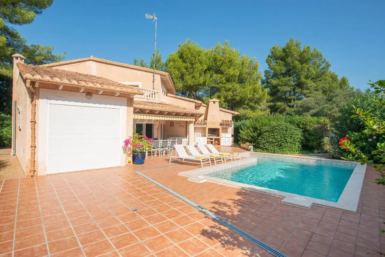 샬레 Villa Estranys, Con Piscina Privada 알쿠디아